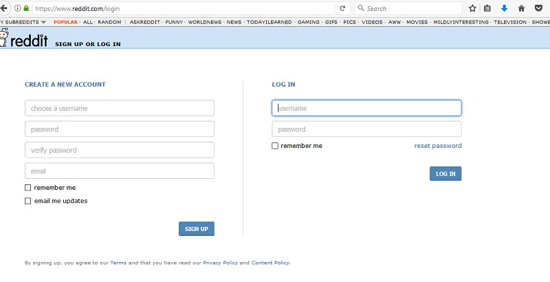 www.reddit.com login
