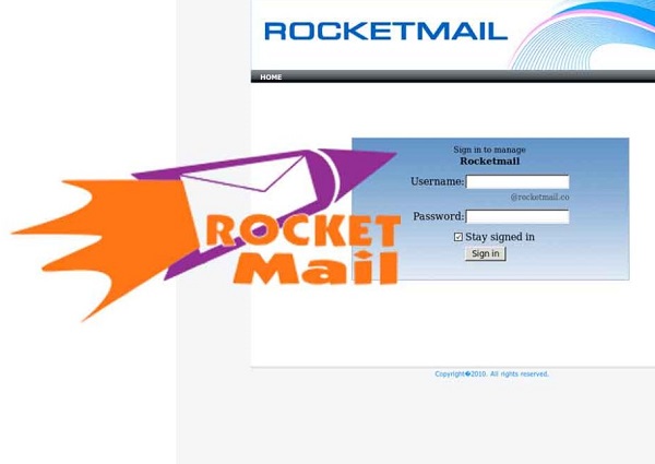 rocketmail login
